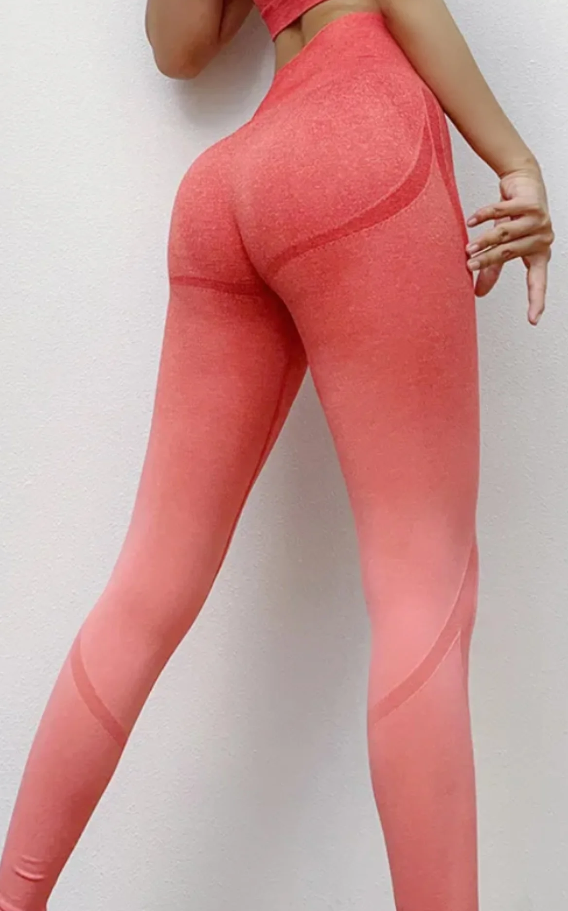 Gradient Legging Set (Red)